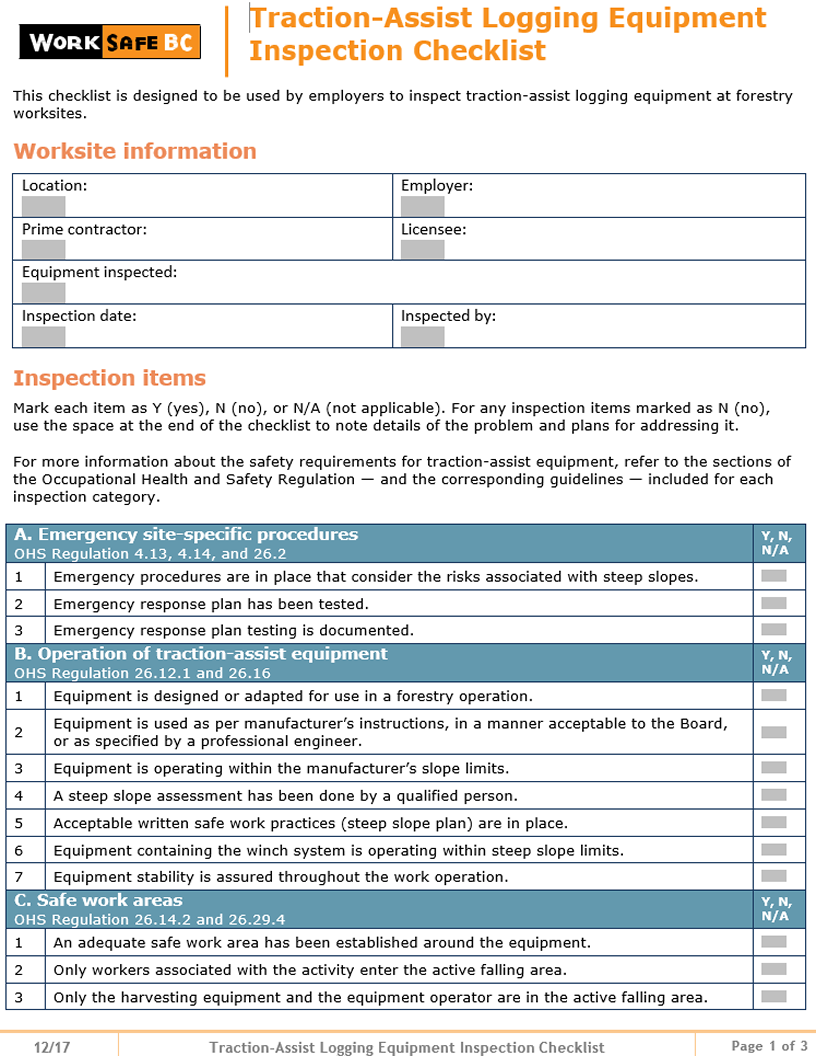 Forms & Resources - WorkSafeBC