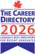 Logo of "The career directory 2026: Canada's best employers for recent graduates"