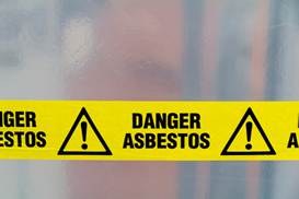 Danger asbestos!