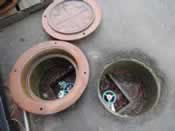 stormwater manhole and drains