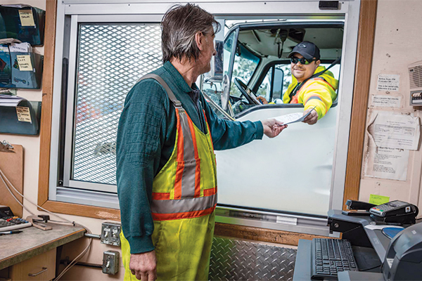 Reducing injuries in recycling facilities