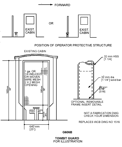 G606B Illustration - Towbit Guard Design