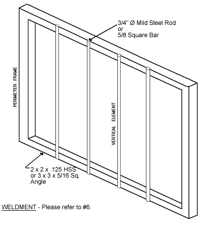 Illustration - Weldment Typical Design