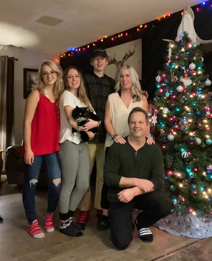 Wade Marling and his family